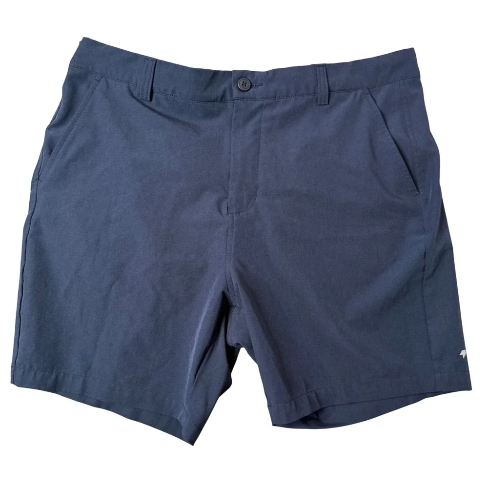 1764 Signature Xander Mens Performance Golf Shorts‎ Navy Blue Size 36 Active